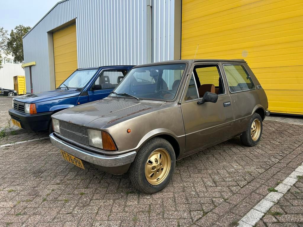 Innocenti 120L 1979, Stof, Bruin, Overige kleuren, Handgeschakeld