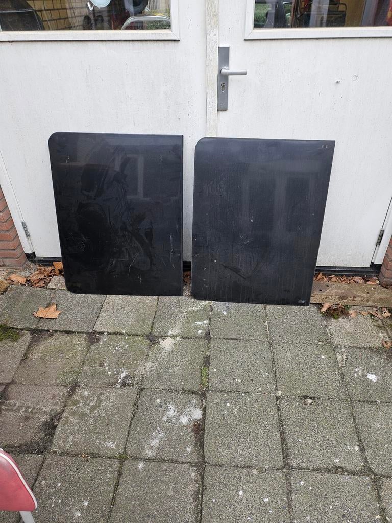 BMW E34 Touring Dubbel Dakraam Panelen (Diamant Schwarz), Auto-onderdelen, Ophalen, Gebruikt, Achterklep, Achter