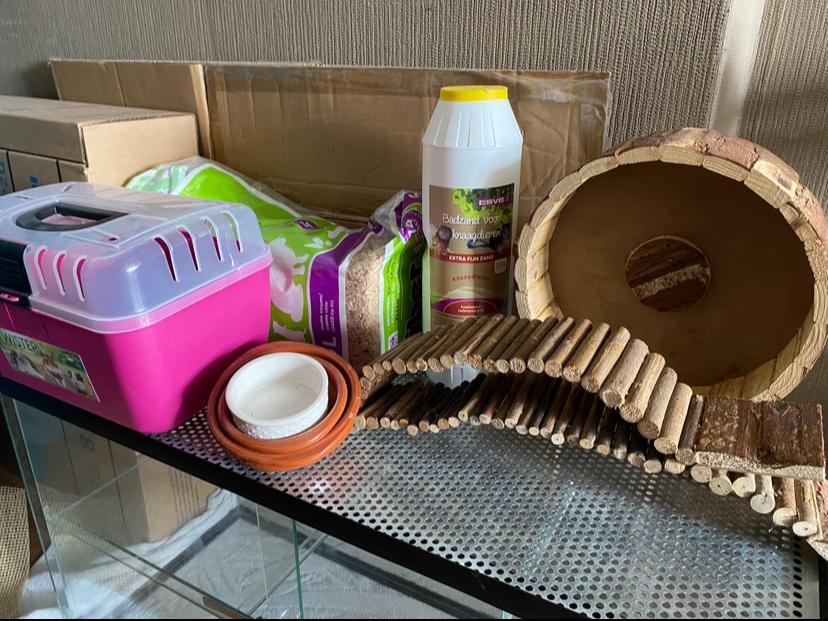 Hamster spullen., Ophalen of Verzenden, Zo goed als nieuw