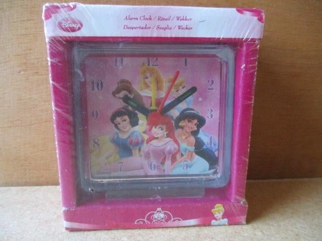 adv9791 disney princess wekker 2, Ophalen, Overige figuren, Zo goed als nieuw, Overige typen