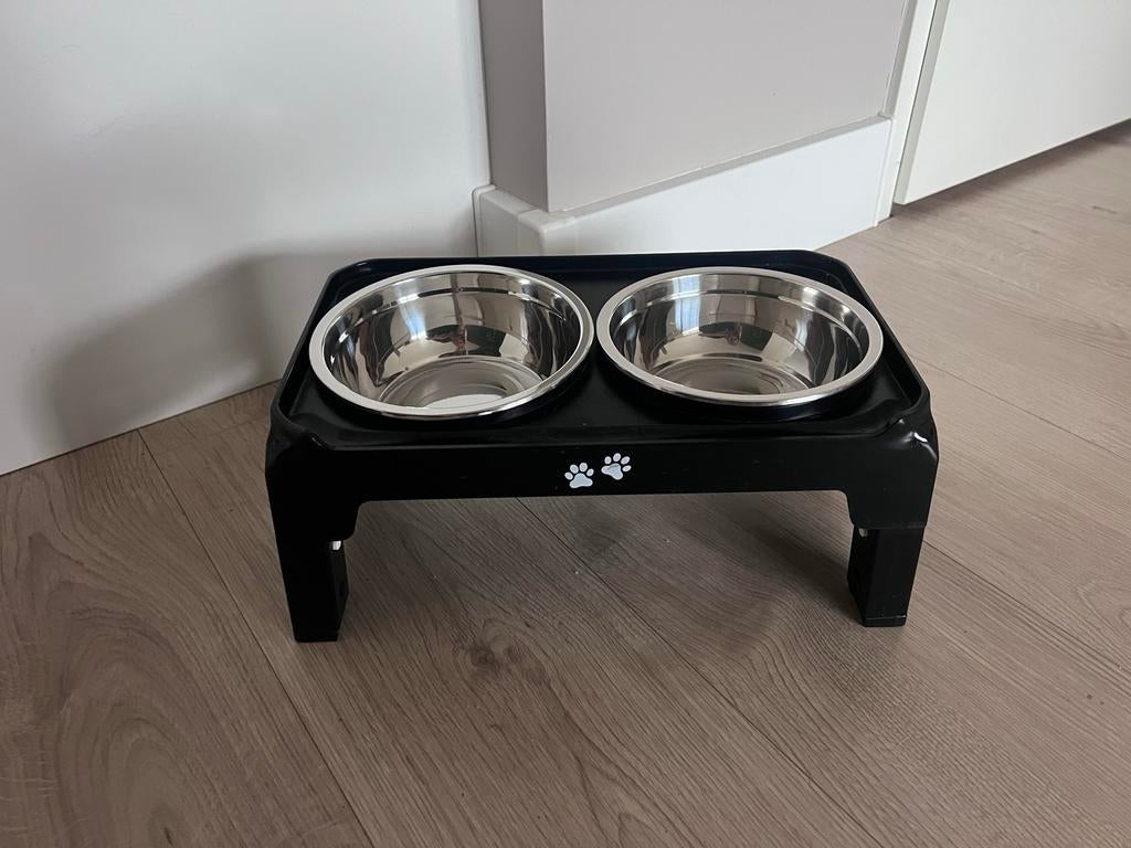 Verhoogde (verstelbare) honden voerbak, Dieren en Toebehoren, Ophalen of Verzenden