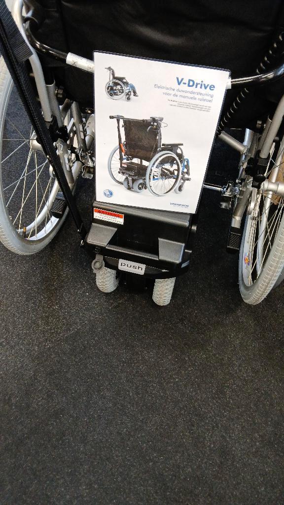 Rolstoel duwondersteuning V-Drive, Ophalen of Verzenden, Nieuw, Elektrische rolstoel