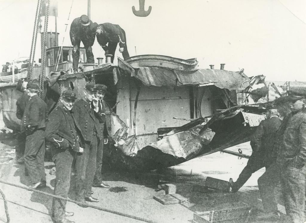 Terschelling Torpedo boot, Ophalen of Verzenden, Voor 1920, Ongelopen, Waddeneilanden