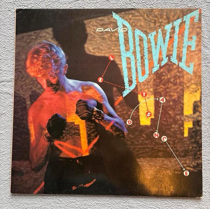 David Bowie - Let's Dance - LP, Cd's en Dvd's, Vinyl | Pop, Ophalen of Verzenden, 1960 tot 1980, Gebruikt, 12 inch