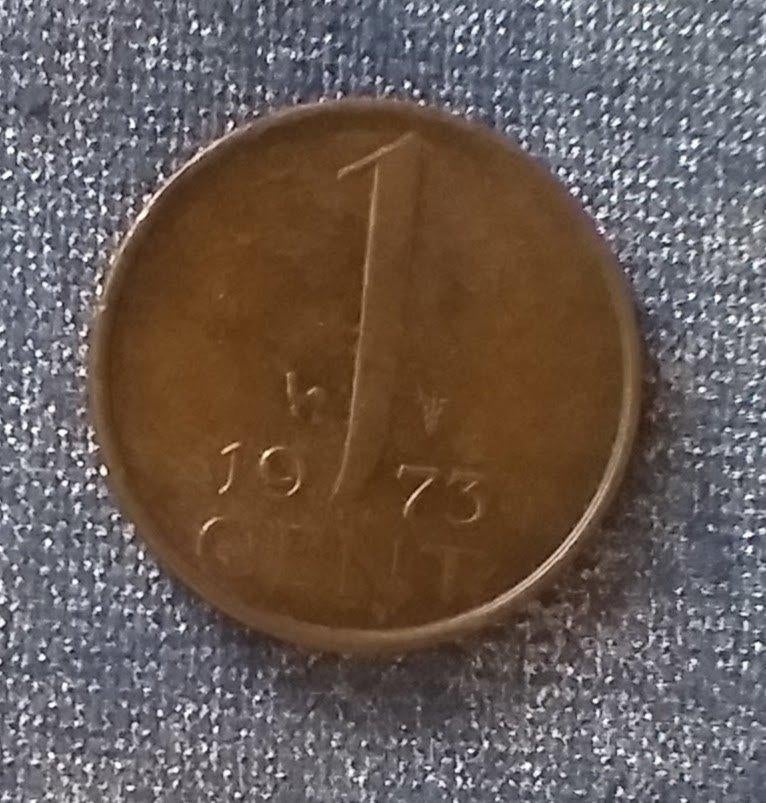 1 cent Nederland 1973 [3654]  [PoMuNe], Ophalen of Verzenden, Koningin Juliana, 1 cent, Losse munt