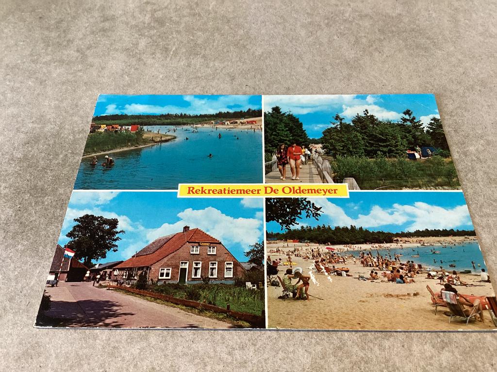 Hardenberg.      Camping - Rekreatiemeer.   De Oldemeyer, Ophalen of Verzenden