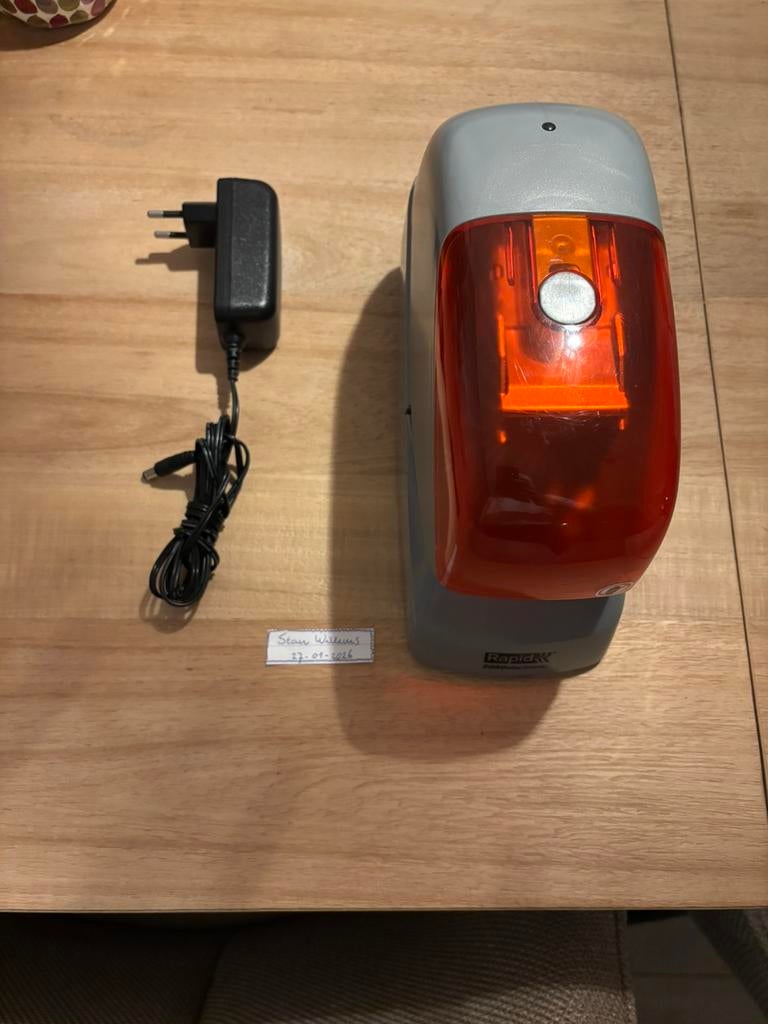 Nietmachine Rapid electrisch 5050e 50vel Rexel, Diversen, Bureau-accessoires, Zo goed als nieuw, Ophalen of Verzenden