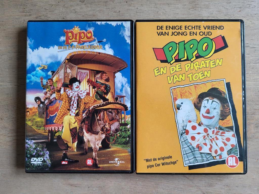 2x DVD Pipo de Clown, Alle leeftijden, Ophalen of Verzenden, Zo goed als nieuw, Komedie