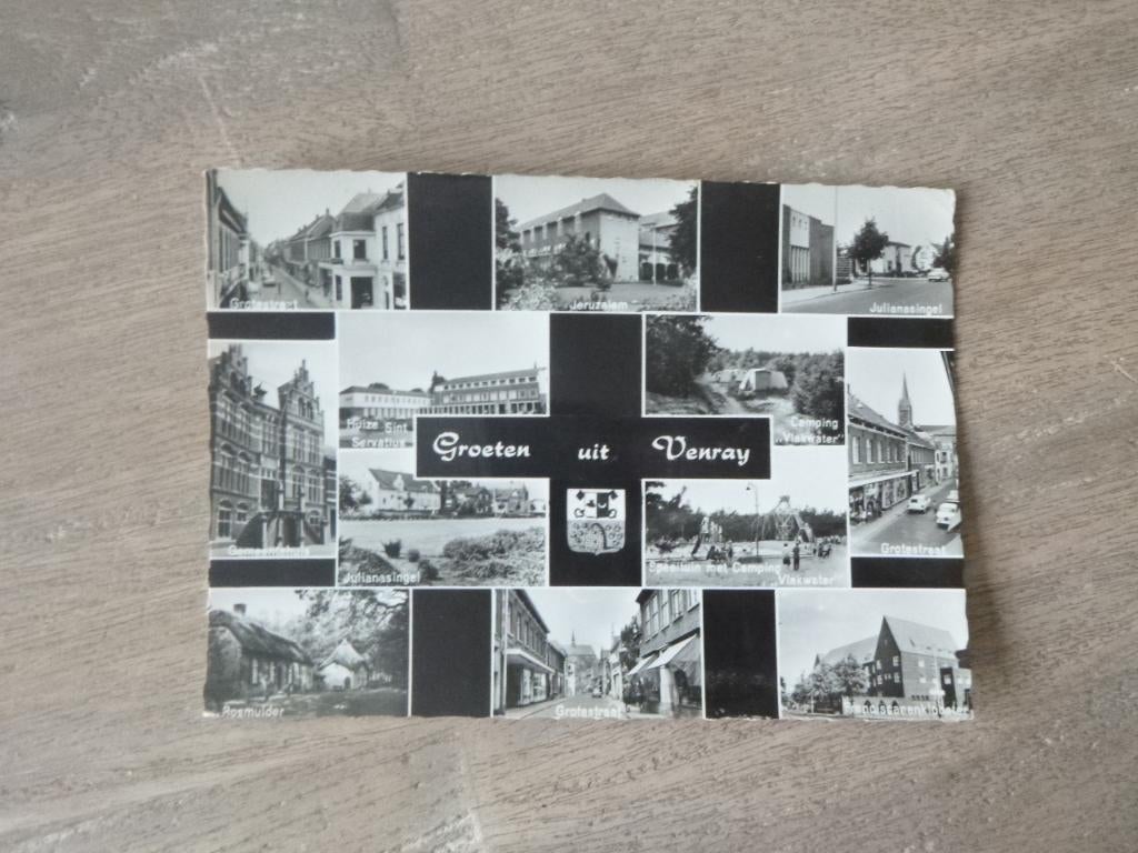 Venray, Julianasingel/Grotestraat/Huize Sint Servatius 1967, Verzenden, 1960 tot 1980, Ongelopen, Noord-Brabant