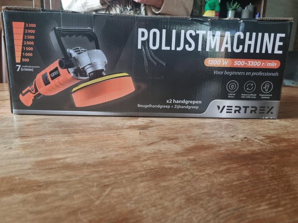 Polijstmachine  vertrex, Ophalen of Verzenden