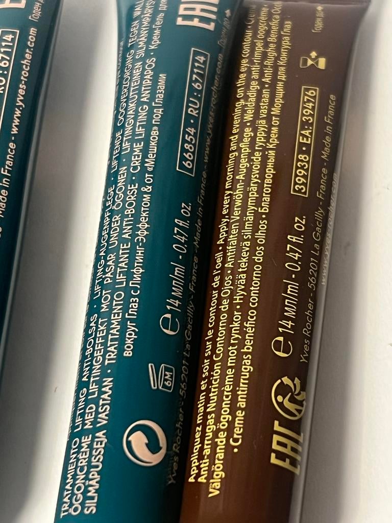 Yves Rocher oog creme, Verzenden, Nieuw, Ogen, Verzorging