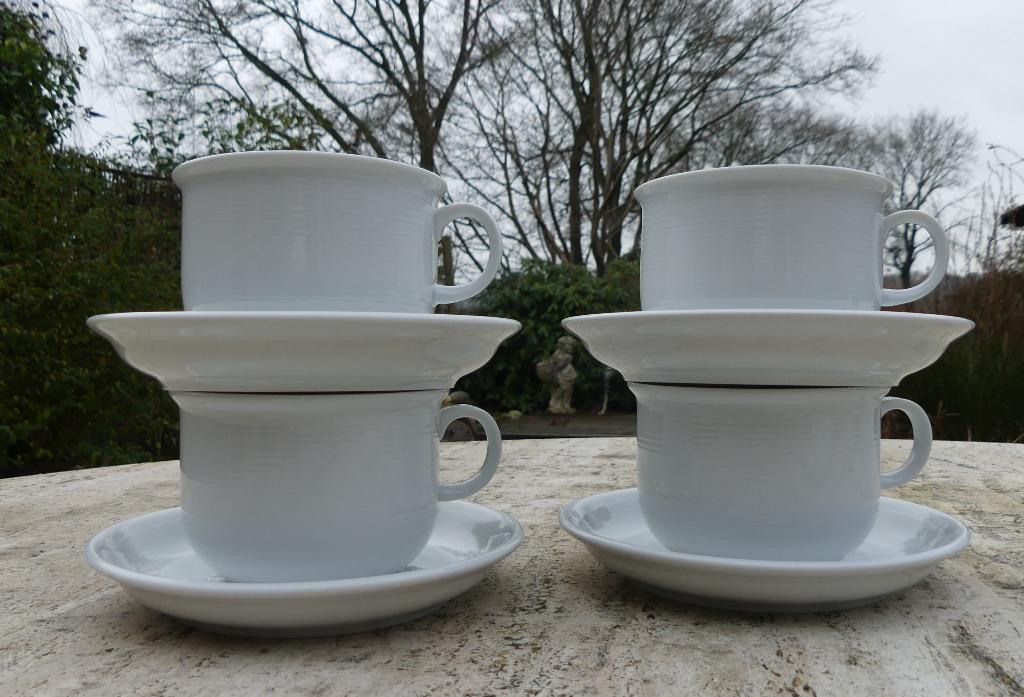 Thomas Trend Servies , Thomas Wit met de Ribbels, Nieuw, Ophalen of Verzenden, Wedgwood, Aardewerk