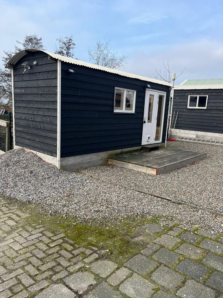 Pipo wagen /Tiny house 10m2, Doe-het-zelf en Verbouw, Bouwketen en Schaftketen, Gebruikt, Ophalen