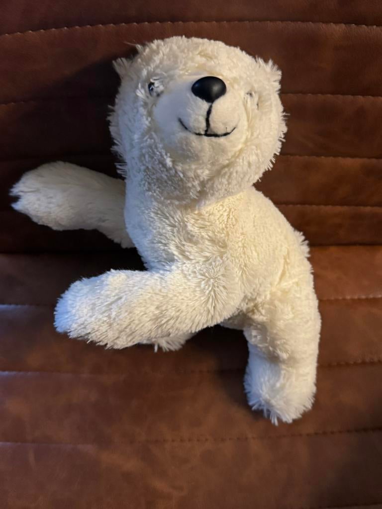 Ijsbeer pluche, Ophalen of Verzenden, Zo goed als nieuw, Overige typen