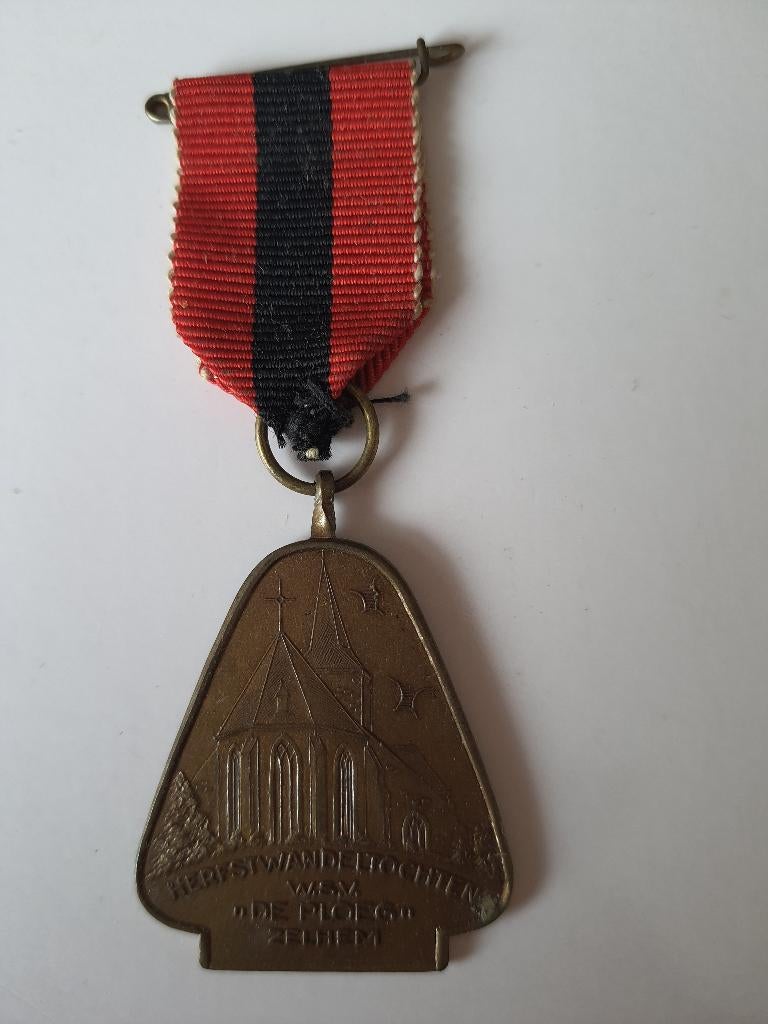 Wandelmedaille zelhem, Ophalen of Verzenden, Overige materialen, Nederland
