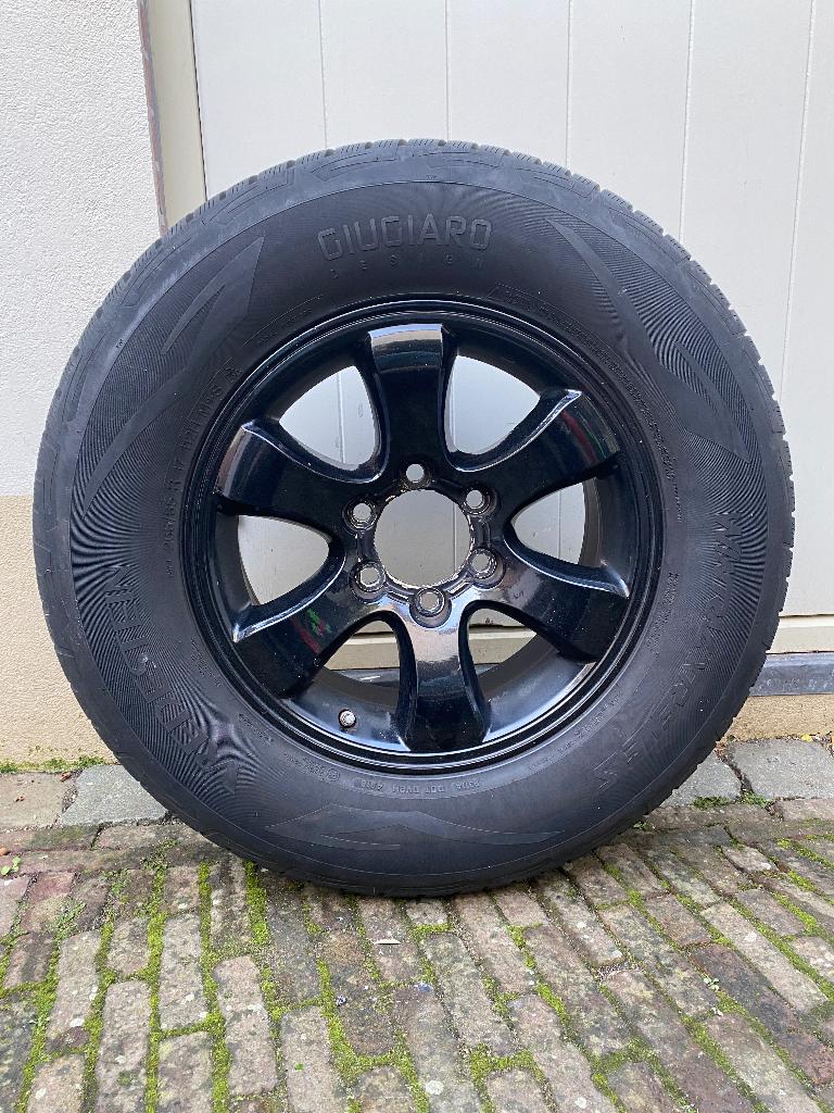 Winterbanden Toyota Landcruiser, Ophalen