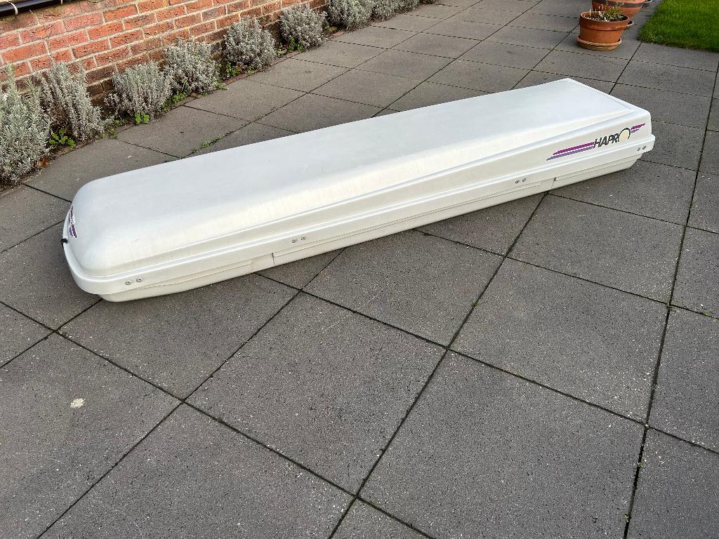 Hapro dakkoffer, Ophalen, Gebruikt