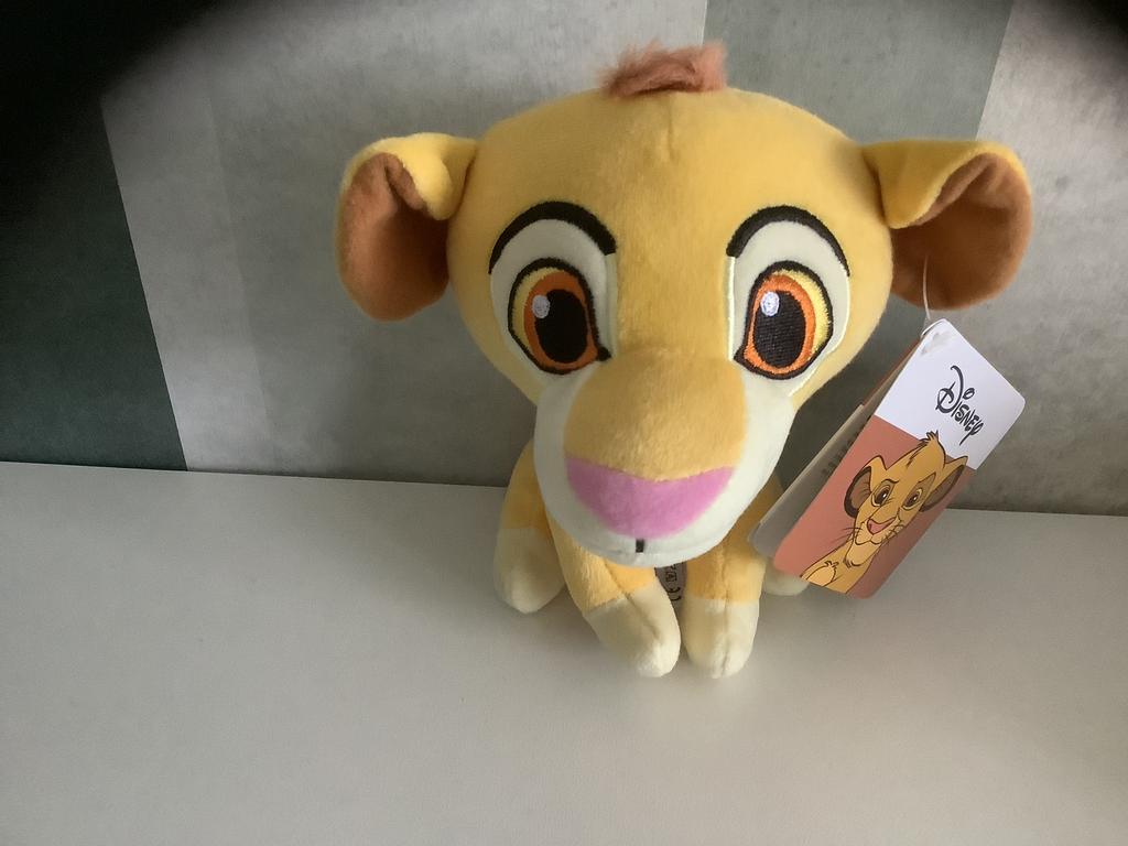 Disney knuffel simba, Verzamelen, Disney, Ophalen of Verzenden, Nieuw