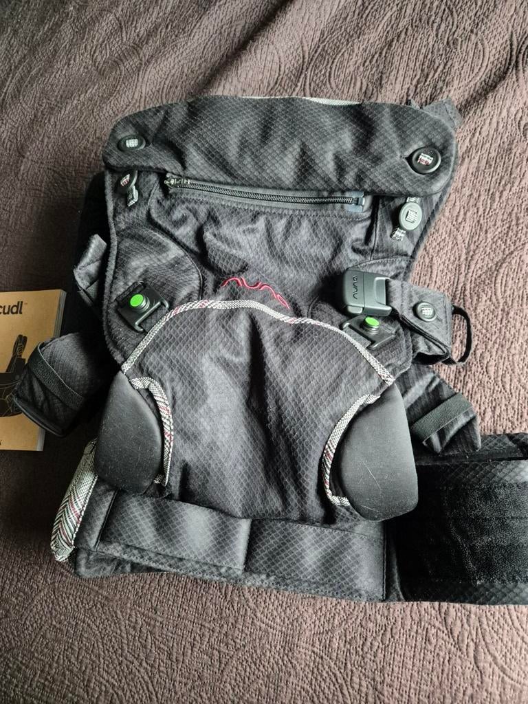 Draagzak nuna cudl, Kinderen en Baby's, Babydragers en Draagdoeken, Ophalen of Verzenden, Buik of Rug, Draagzak, Overige merken