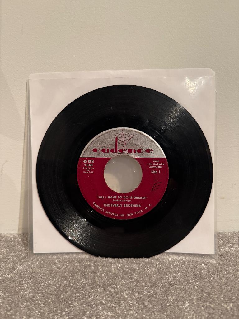 Everly Brothers - All I Have To Do Is Dream / Claudette, 7 inch, Single, Ophalen of Verzenden, Zo goed als nieuw