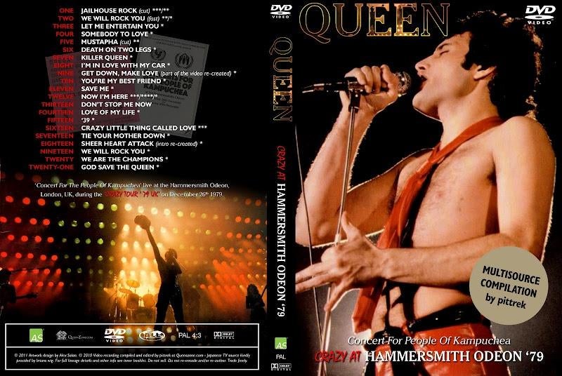 Queen live at the Hammersmith Odeon1979, Cd's en Dvd's, Dvd's | Muziek en Concerten, Nieuw in verpakking, Muziek en Concerten