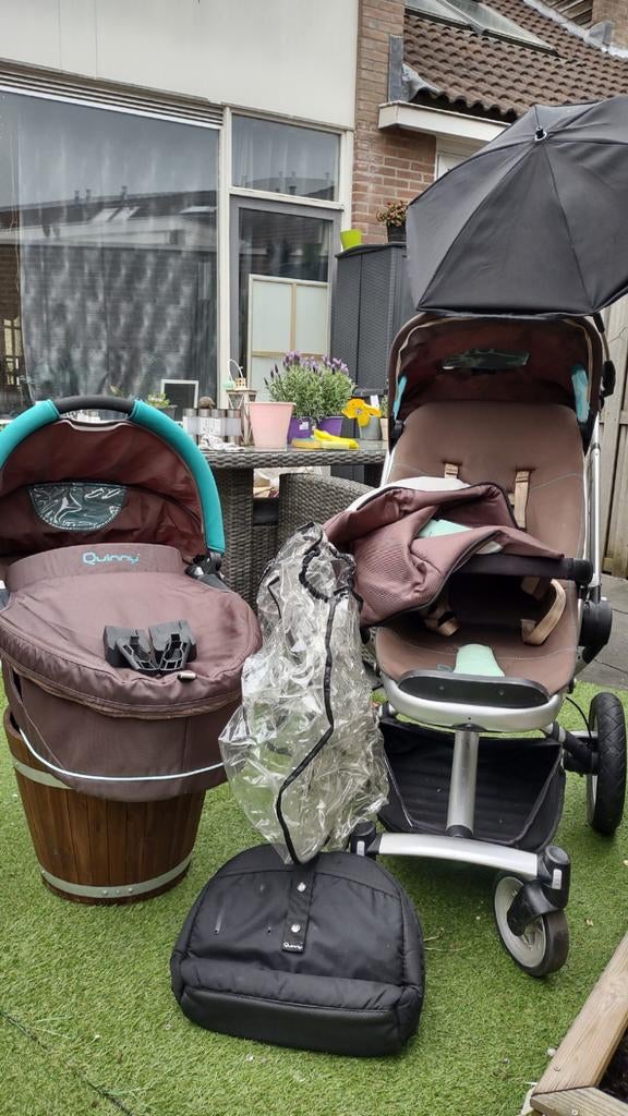 Quinny Kinderwagen met Accessoires, Kinderen en Baby's, Kinderwagens en Combinaties, Gebruikt, Kinderwagen, Quinny, Met reiswieg
