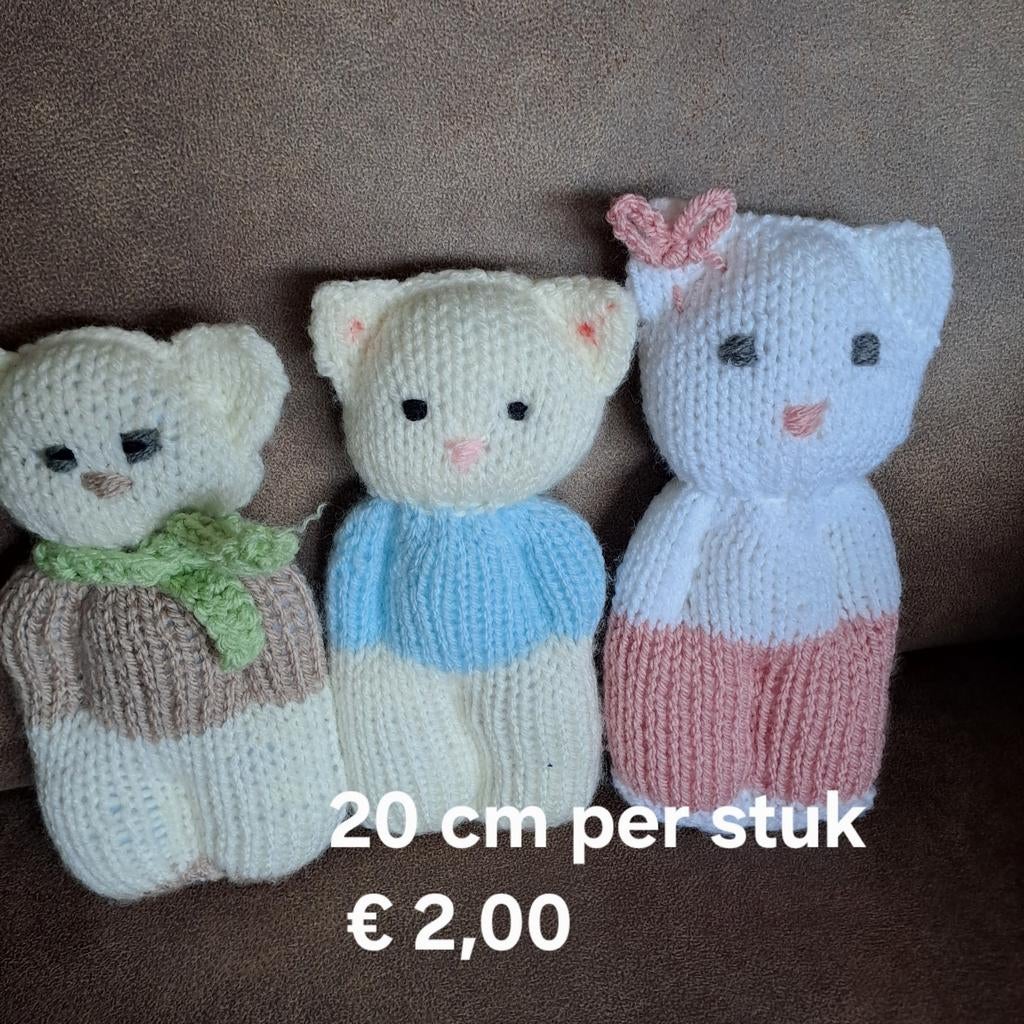 Handgemaakte Knuffels - Nieuw, Ophalen of Verzenden, Nieuw, Overige typen
