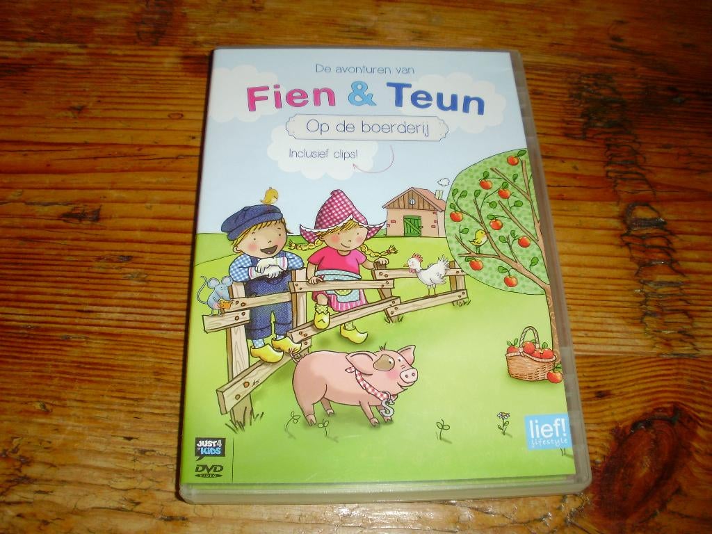 De avonturen van Fien en Teun op de Boerderij / DVD  clips &, Alle leeftijden, Ophalen of Verzenden, Gebruikt