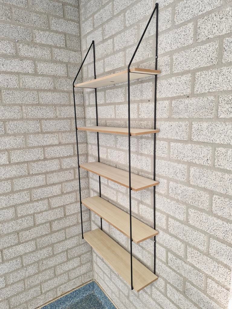 2st.LIFA LIVING Wandrek - Industr.- Rechthoek - Ijzer en MDF, Ophalen, Nieuw