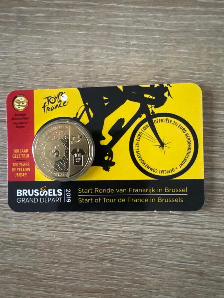 2.5 Euro Herdenkingsmunt Brussel 2019, Ophalen of Verzenden, Boek of Naslagwerk