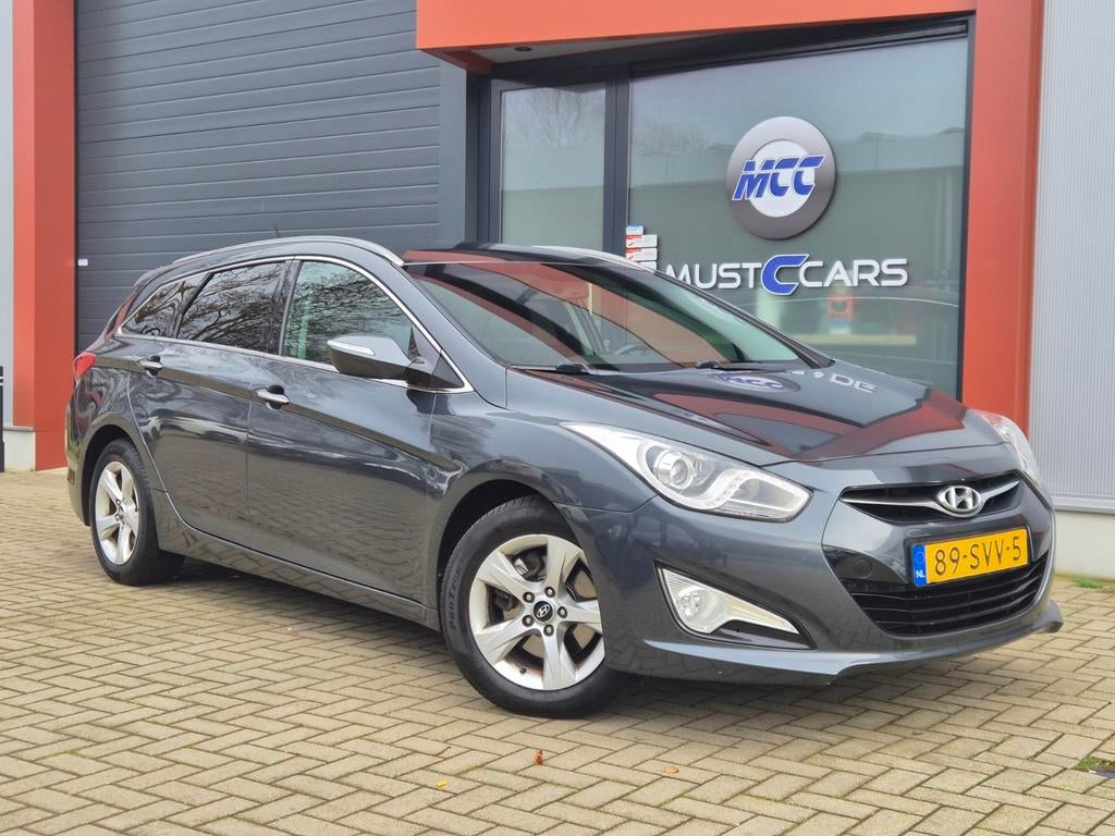 Hyundai i40 2.0 AUTOMAAT/ORIGINEEL NL/CRUISE/CLIMA/NW-APK, Auto's, Hyundai, Stof, 1416 kg, Zwart, 4 cilinders