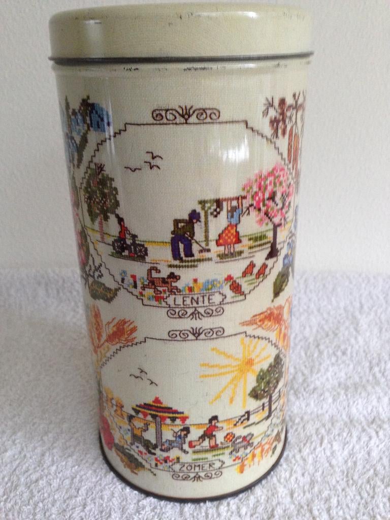 🍂ARKS, Retro/Vintage BESCHUITBLIK jaren 70., Ophalen of Verzenden, Zo goed als nieuw, Beschuit, Overige merken