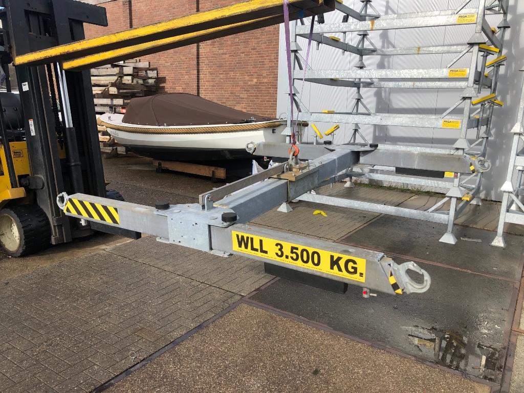 Hijsframe/Hijsevenaar, Ophalen, Hijswerktuig