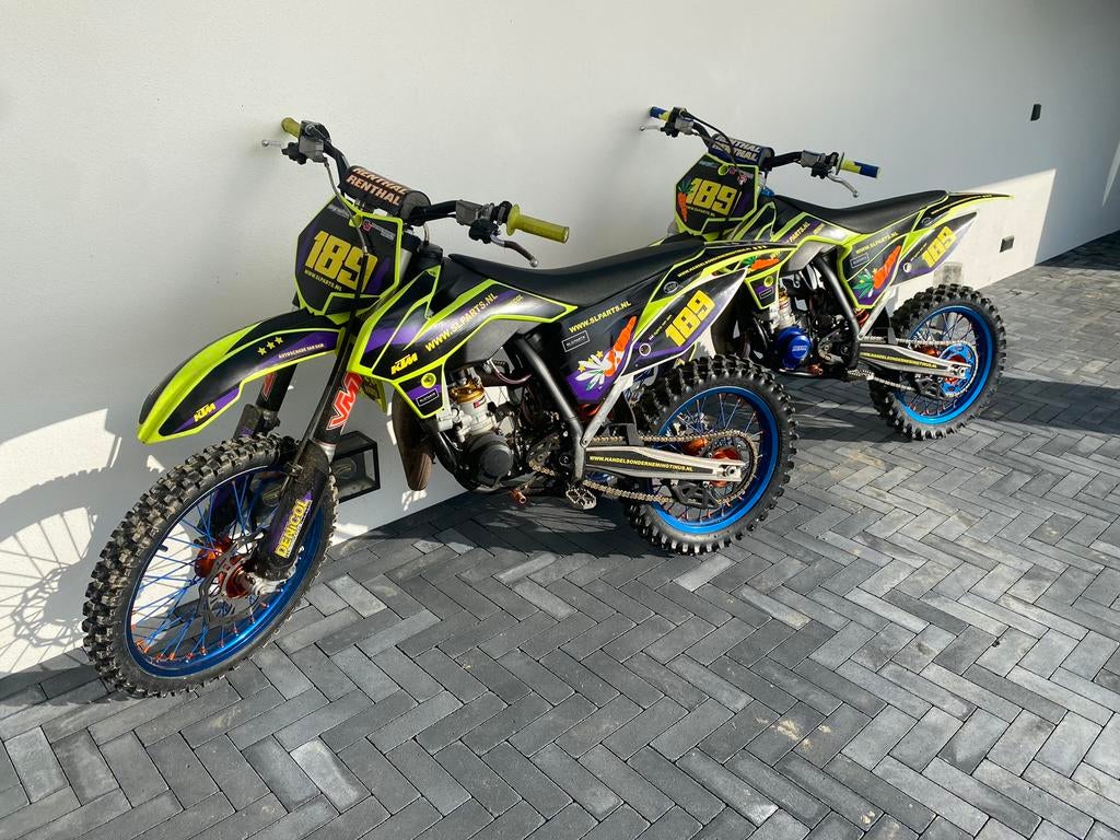 2x KTM SX 85cc wedstrijdklaar + vele onderdelen