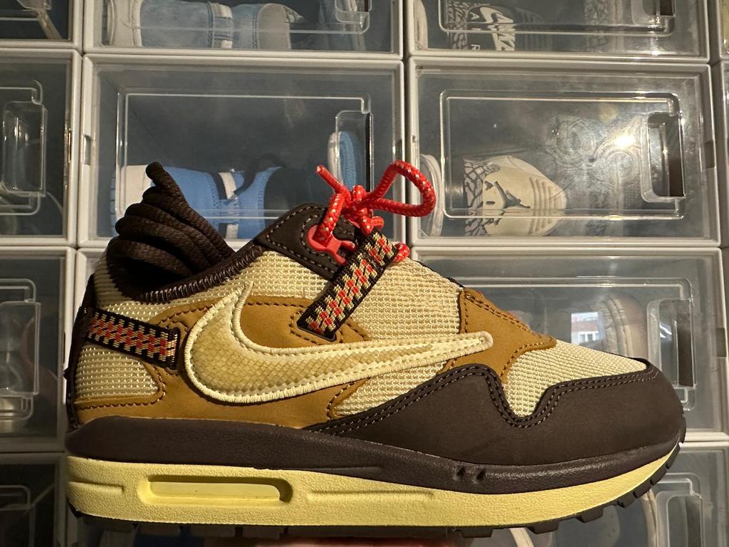 Nike Air Max 1 Travis Scott Baroque Brown 36,5 Nieuw, Kleding | Dames, Schoenen, Bruin, Nieuw, Ophalen of Verzenden, Sneakers of Gympen