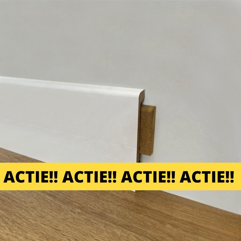 MDF plinten | plint | plinten | hout | plinten wit | wit, Ophalen, Nieuw, Mdf, 200 tot 250 cm