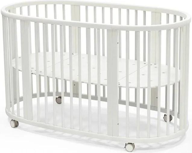 Stokke sleepi wit compleet en nieuw, Kinderen en Baby's, Babywiegjes en Ledikanten, Ophalen of Verzenden, Zo goed als nieuw, Wieg