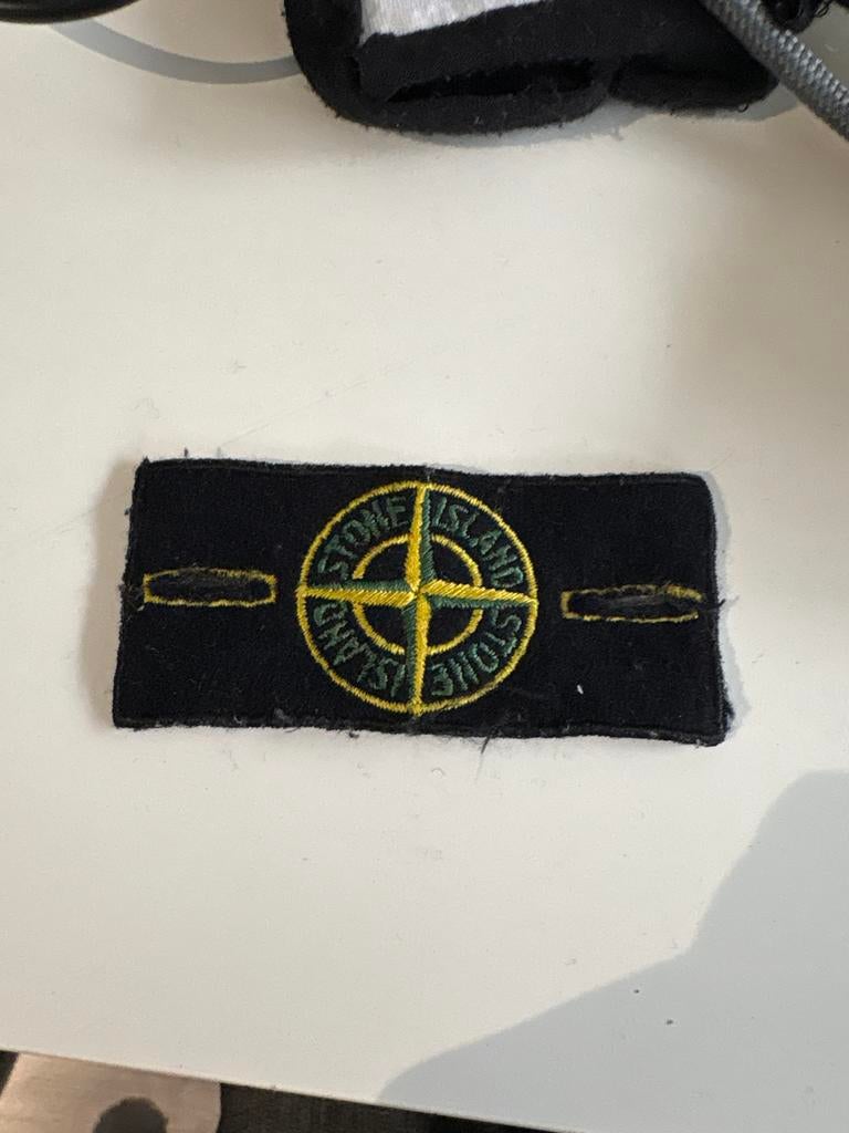 Stone Island Badge -  gebruikt maar in goede staat, Kleding | Heren, Riemen en Ceinturen, Ophalen, Gedragen, Zwart, Losse buckle of gesp