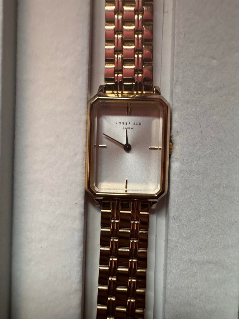Rosefield horloge dames, Sieraden, Tassen en Uiterlijk, Horloges | Dames, Overige merken, Staal, Ophalen of Verzenden, Zo goed als nieuw
