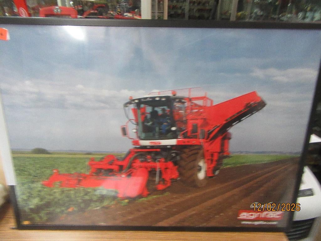 Agrifac poster tractor landbouw, Ophalen of Verzenden, Zo goed als nieuw, Folder