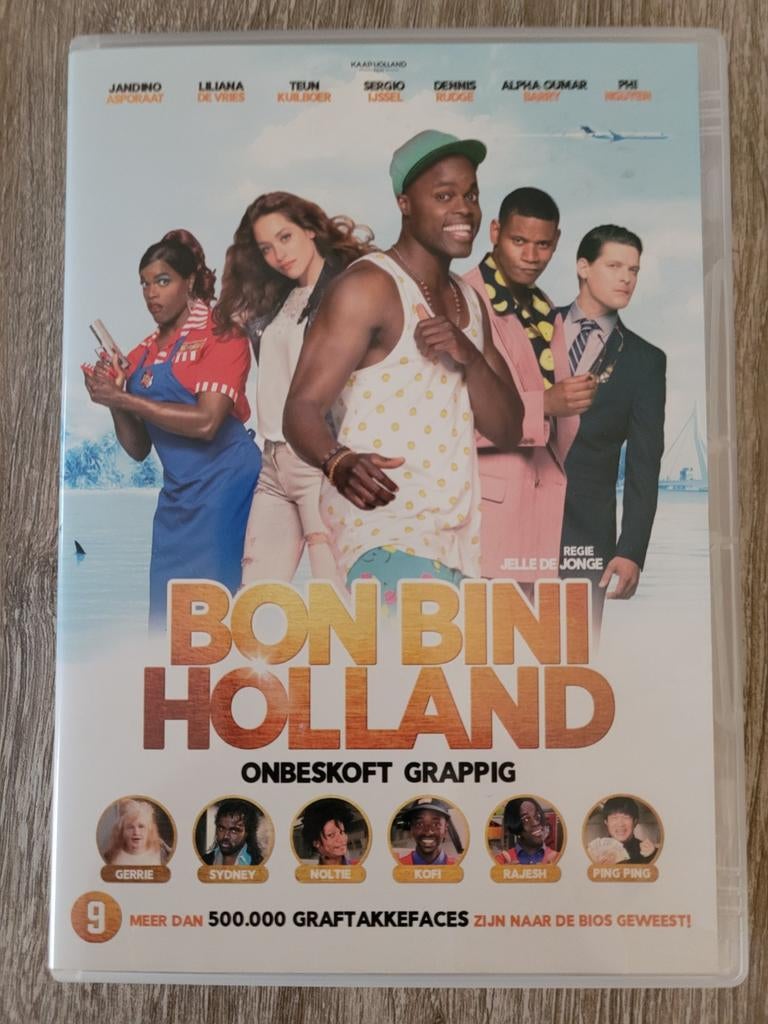 Dvd Bon Bini Holland, Jan Dino., Vanaf 9 jaar, Ophalen of Verzenden, Zo goed als nieuw, Komedie