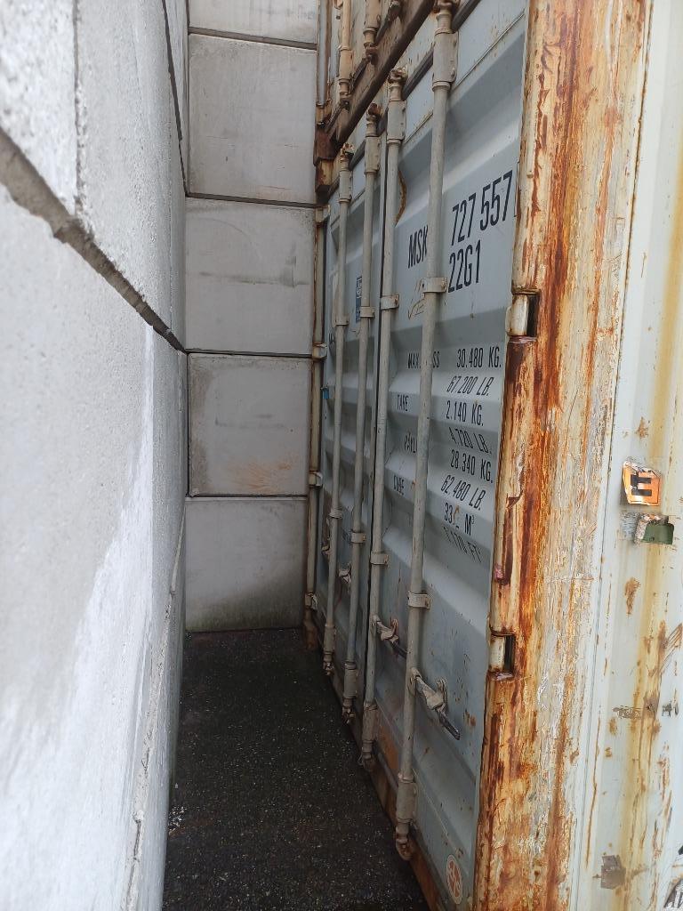 zeecontainer, Ophalen