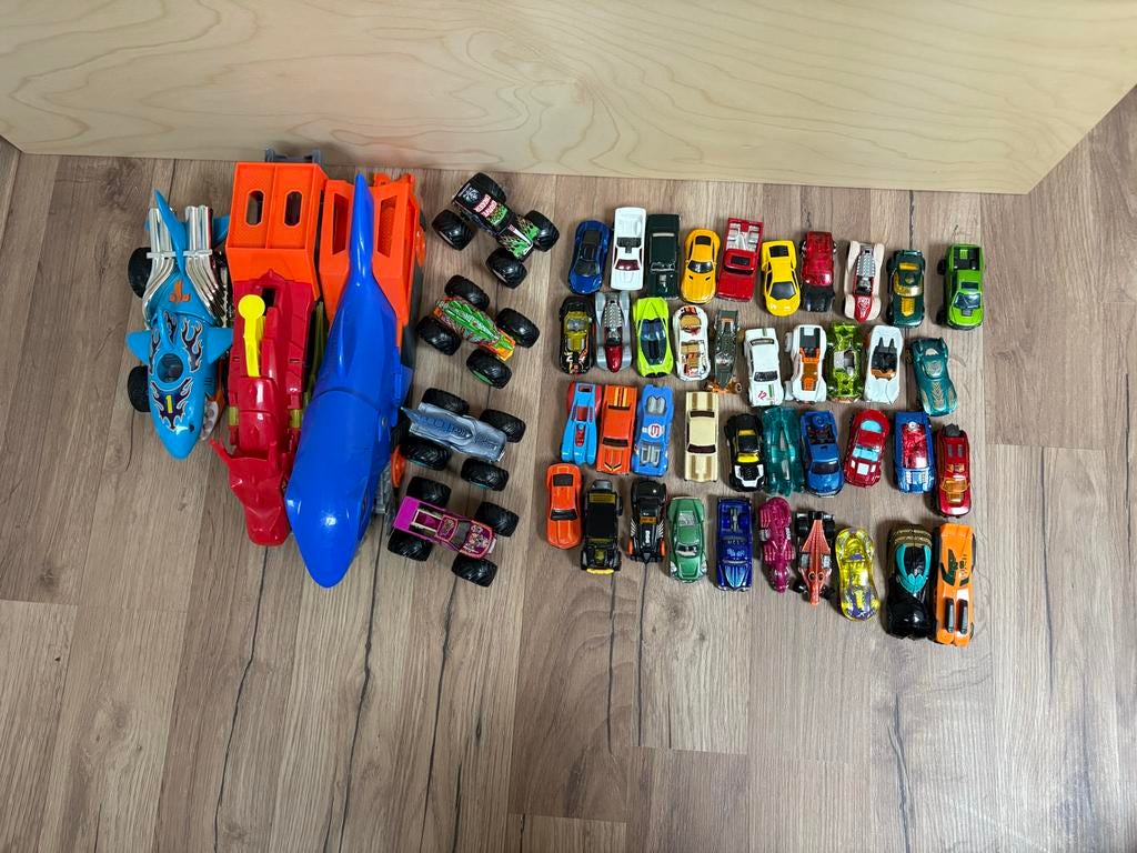 Hot Wheels Collectie - Auto's, Monster Trucks & Banen!, Ophalen, Gebruikt