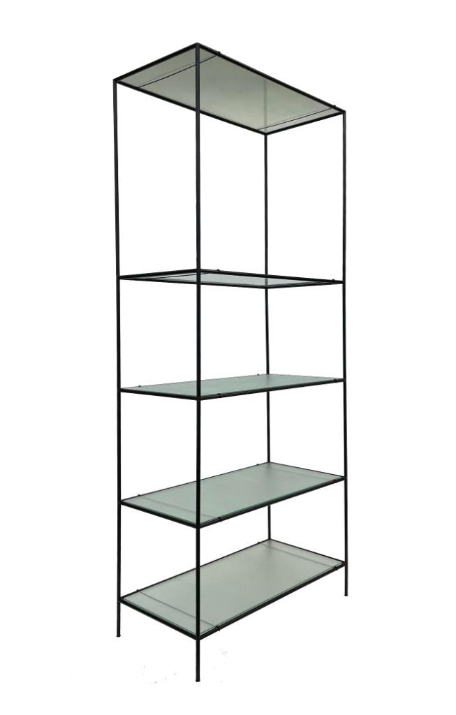 Vintage Poul Cadovius Abstracta wandmeubel kast, Ophalen, Met plank(en), Gebruikt, 25 tot 50 cm