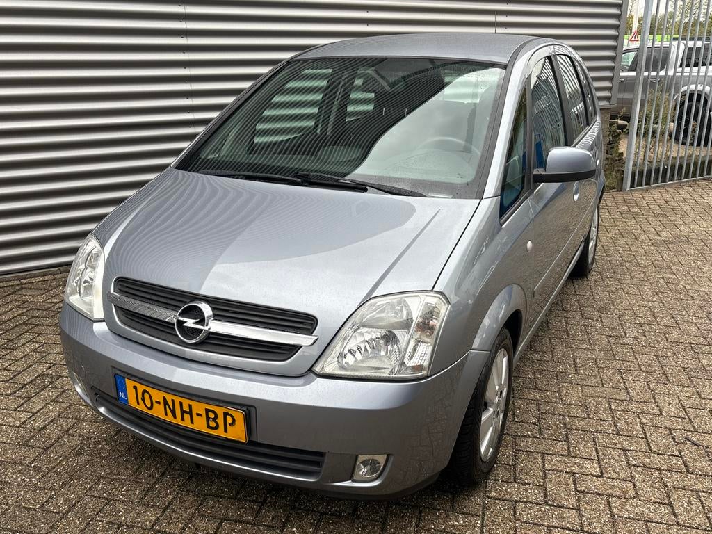 Opel Meriva 1.6 16V Easytronic 2003 Grijs, Stof, 4 cilinders, 100 pk, Particulier