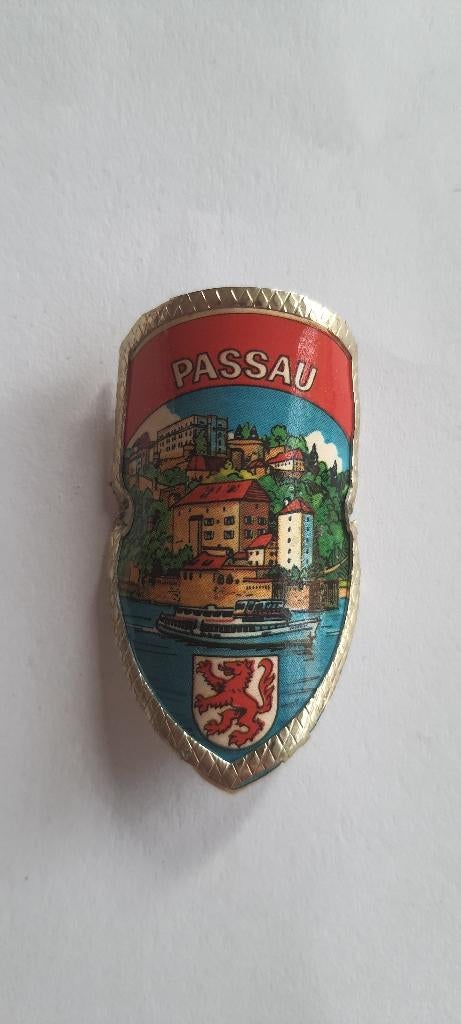 Wandelstok plaatje stocknagel schildje, Ophalen of Verzenden, Gebruikt