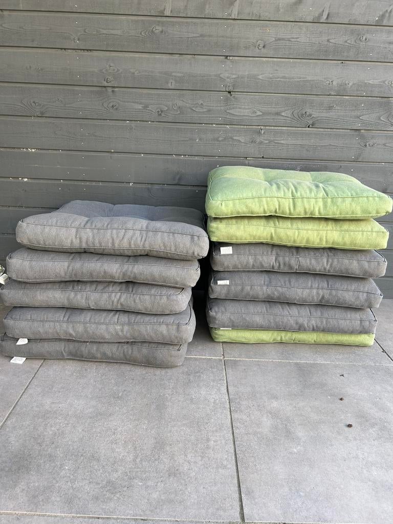 Tuinkussens voor Loungebank, Ophalen, Gebruikt