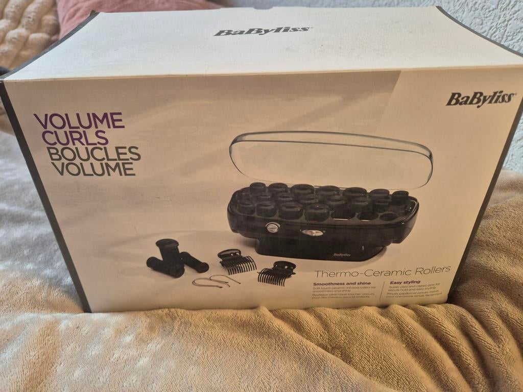 BaByliss Volume Curls Thermo-Ceramic Rollers, Ophalen, Zo goed als nieuw