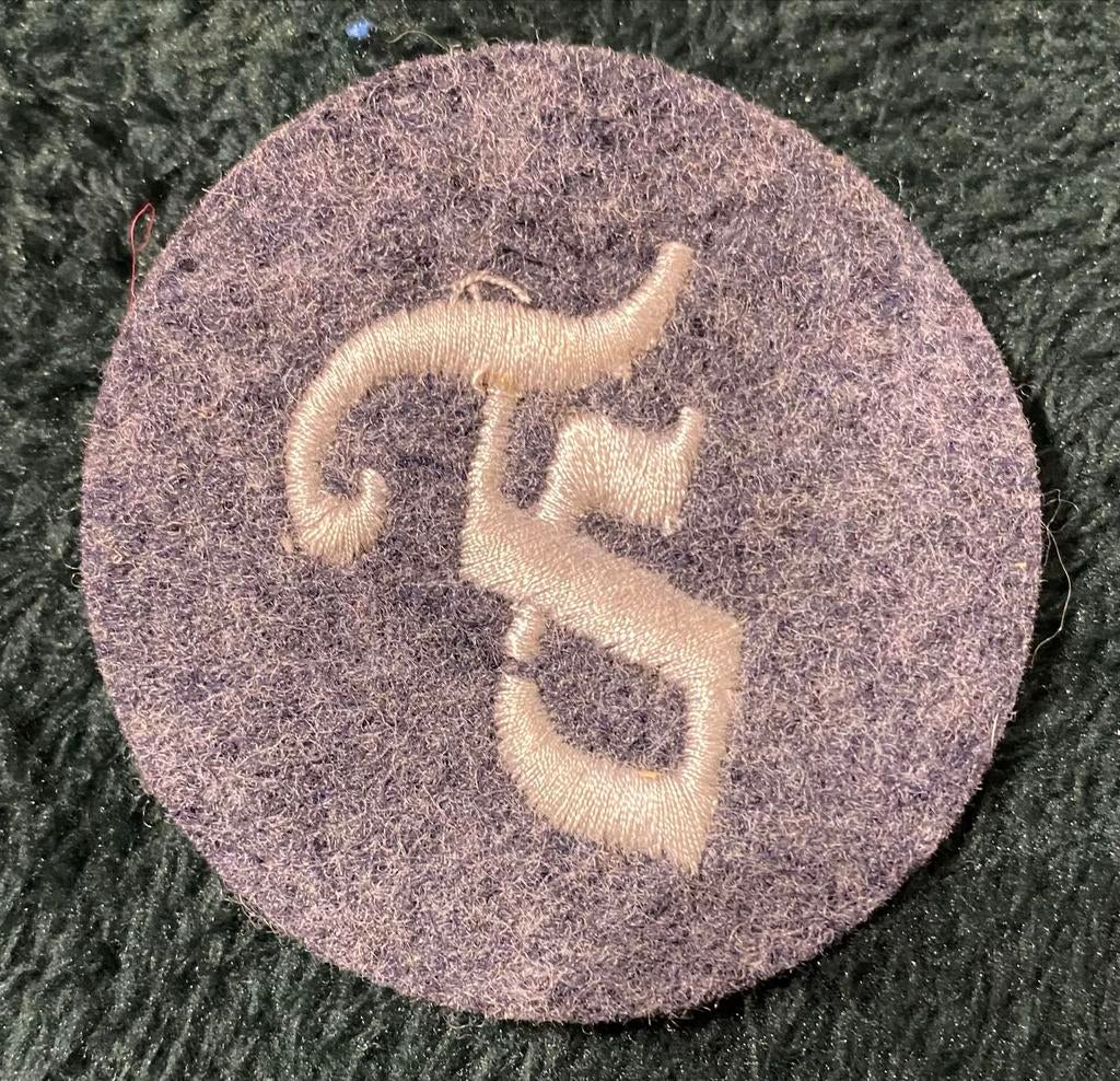 Embleem patch WOII Duitse oorlog militaire uniform, Ophalen of Verzenden