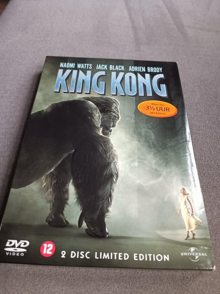 King Kong - dvd, Vanaf 12 jaar, Ophalen of Verzenden, Zo goed als nieuw